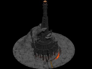 Dark tower 3D Model