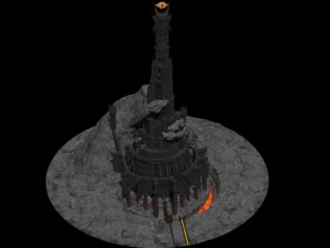 Dark tower 3D Model