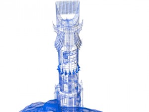 Dark tower 3D Model