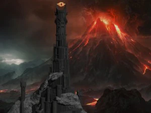 Donkere toren 3D Model