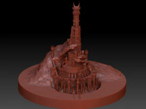Dark tower 3D Model