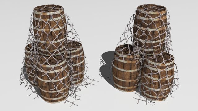 fish net 3D Model in Miscellaneous 3DExport