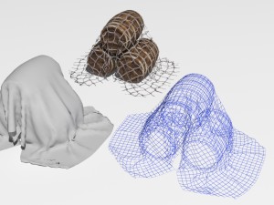 fish net 3D Модель