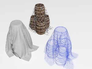 fish net 3D Модель