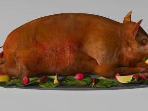 pig roast 3D Model