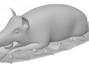 pig roast 3Dモデル