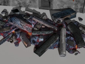 spit roast 3D Модель
