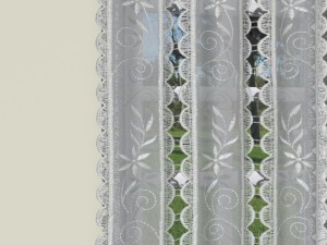 crochet lace curtains 3D Model