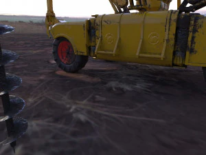 si fi construction machine 3D Model