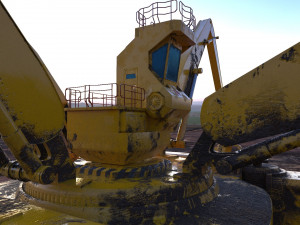si fi construction machine Modello 3D