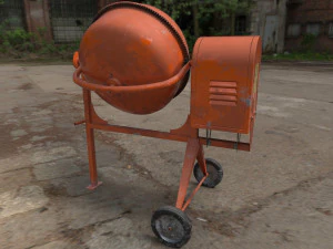 concrete mixer 3D Model