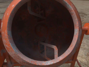 concrete mixer 3D Model