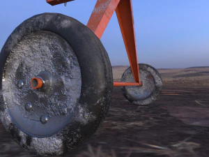 concrete mixer 3D Model