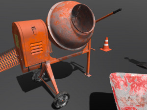 roadwork Modello 3D
