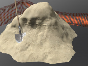 roadwork Modello 3D