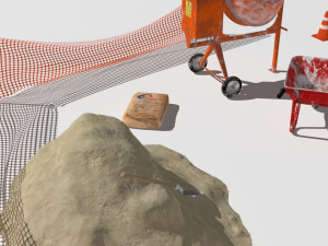 roadwork Modello 3D