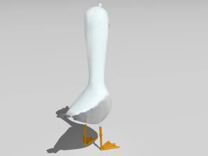 goofy seagull 3D Model