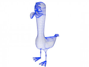 goofy seagull 3Dモデル