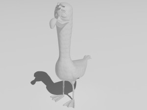 goofy seagull 3Dモデル