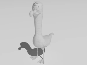 goofy seagull 3D Model