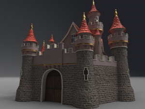 castle 3D Model