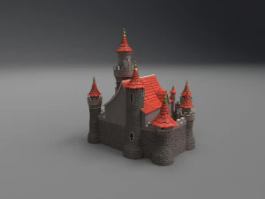 castelo Modelo 3D