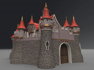 castelo Modelo 3D