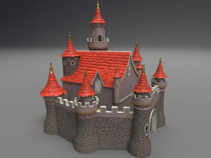 castelo Modelo 3D