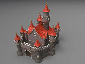 castelo Modelo 3D
