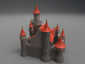 castelo Modelo 3D