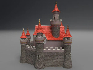 castelo Modelo 3D
