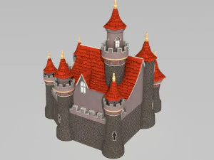castelo Modelo 3D