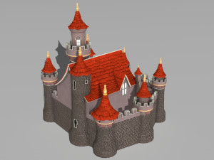 castle 3D Model