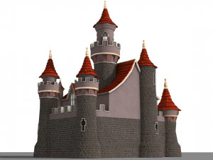 castelo Modelo 3D