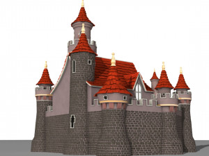 castle 3D Model