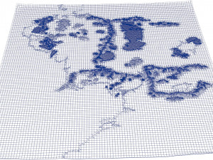 Map of middle earth Model 3D