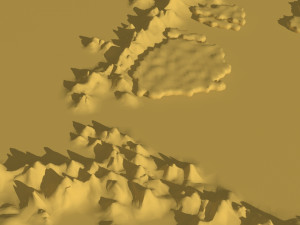 Map of middle earth Model 3D