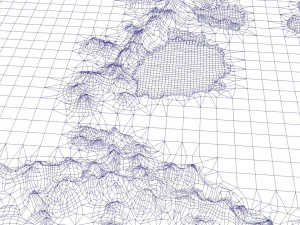 Map of middle earth 3D Model