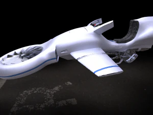 hoverbike 3D Model