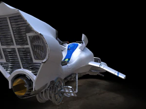 hoverbike 3D Model