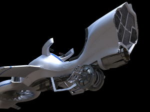 hoverbike 3D मॉडल