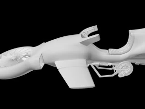 hoverbike 3D Model