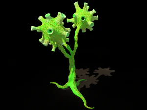 plantas alien&iacute;genas Modelo 3D