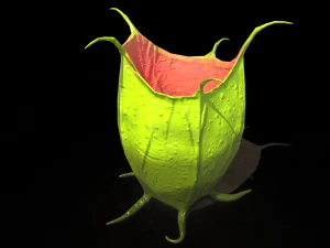 plantas alien&iacute;genas Modelo 3D