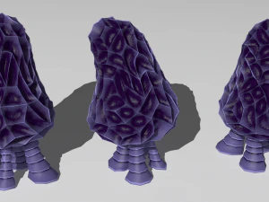 plantas alien&iacute;genas Modelo 3D