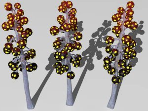 plantas alien&iacute;genas Modelo 3D