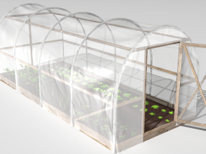 plastic greenhouse 3D मॉडल