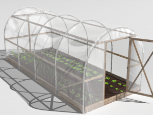 plastic greenhouse 3D Model