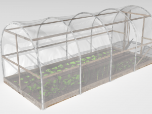 plastic greenhouse 3D Model
