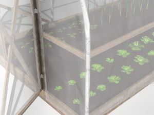 plastic greenhouse 3D Model
